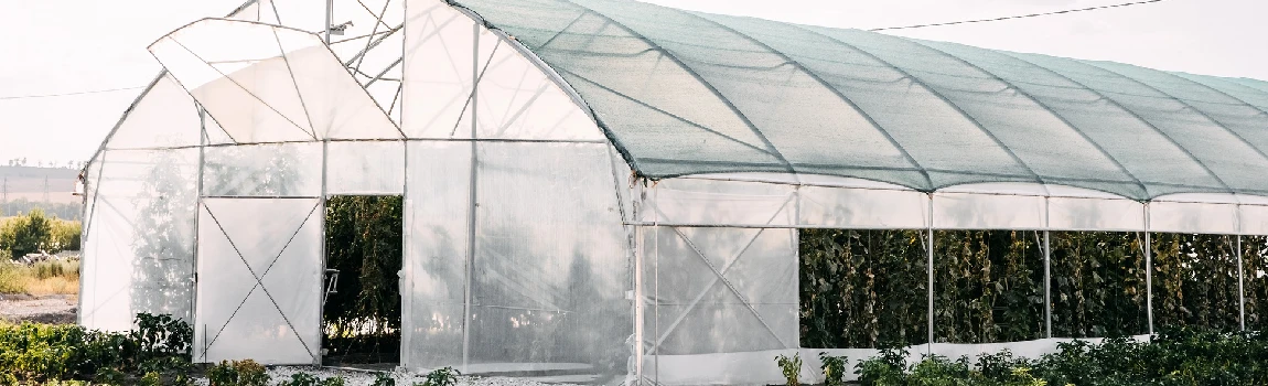 Safe And Reliable Glass Greenhouse in Warrington, FL